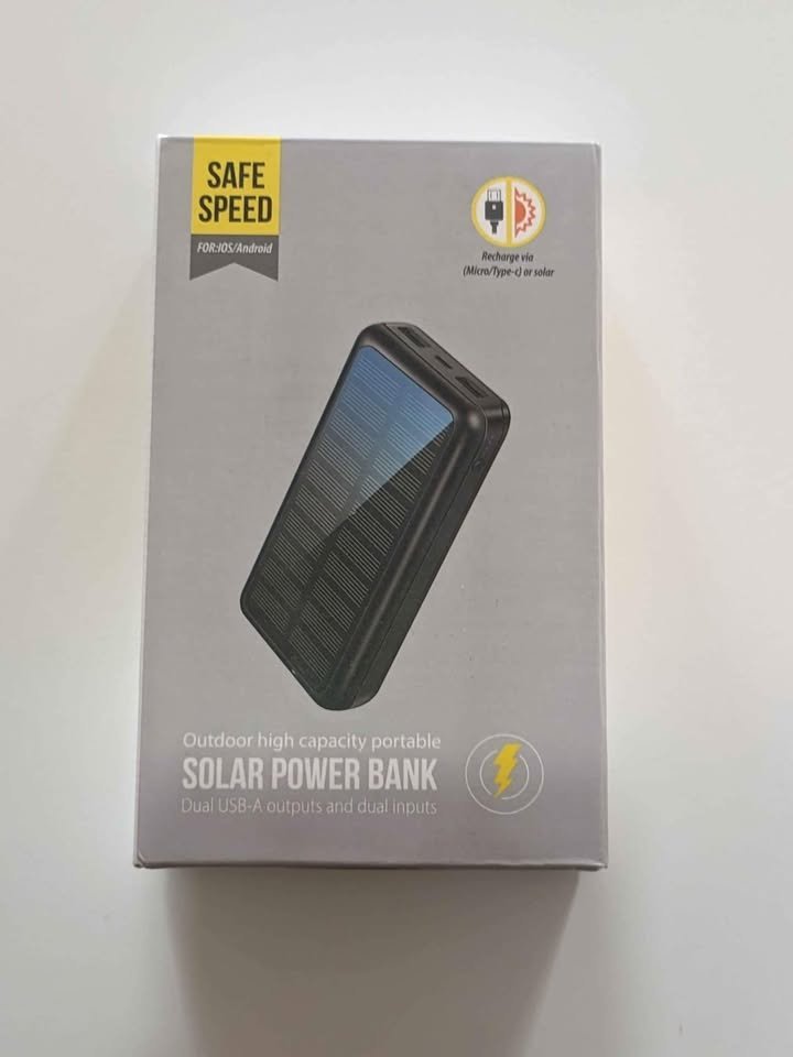 accesorios para electronica - Cargador portátil solar 30,000 Miliamperios 2