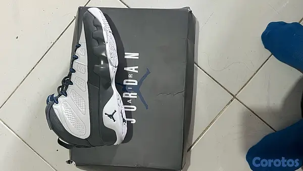 zapatos para hombre - Jordan 9 retro Flint grey 2026  100% originales 2