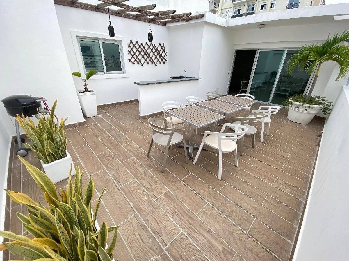 apartamentos - Alquilo apartamento amueblado en Piantini  3