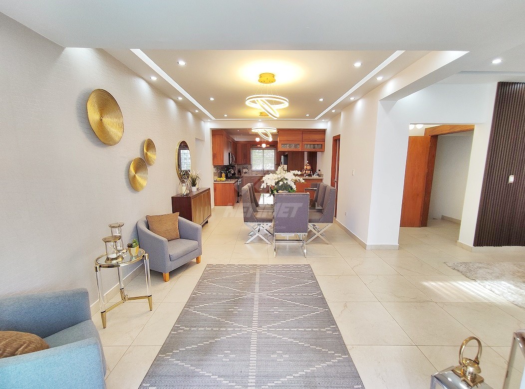 apartamentos - AMUEBLADO CON PISCINA GIMNASIO Y AREA SOCIAL JARDINES DEL ESTE SANTIAGO  8