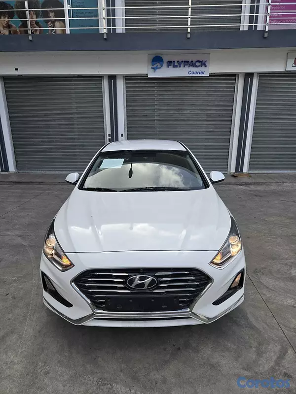 carros - HYUNDAI SONATA NEW RISE 2018 BLANCO 2
