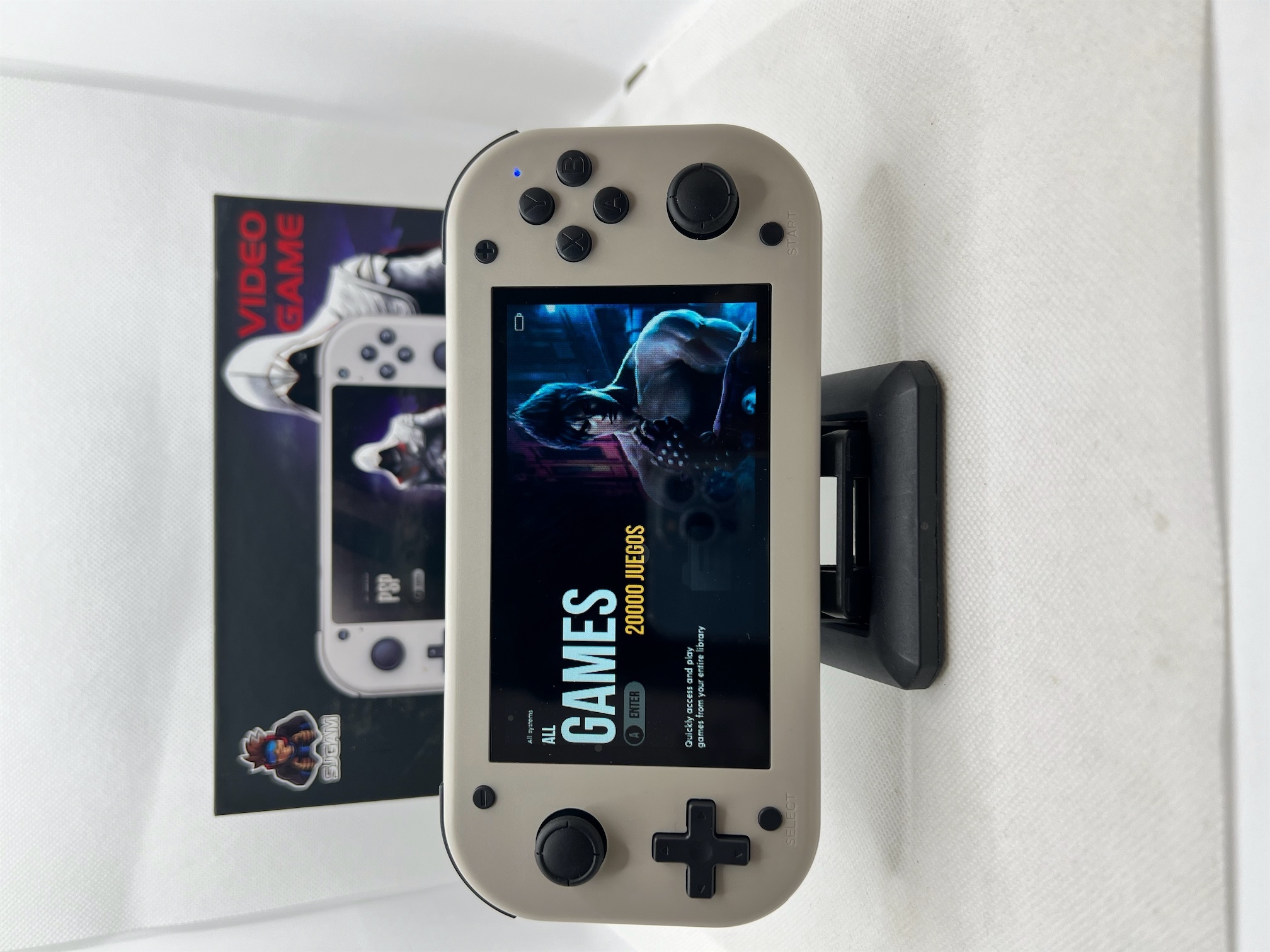 consolas y videojuegos - Portatil m17 con más de +20 mil juegos integrados  0