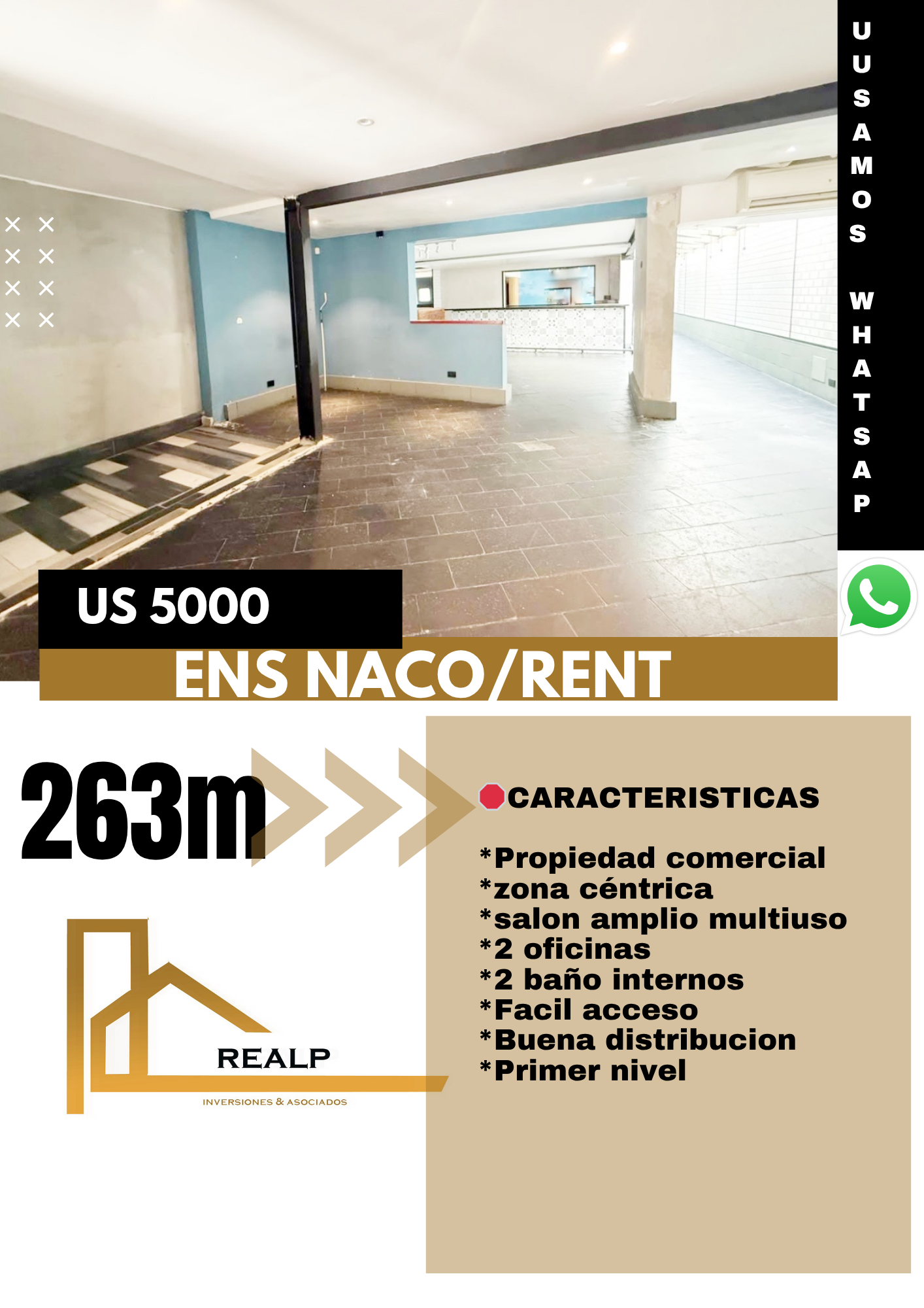 oficinas y locales comerciales - Local céntrico en ensanche Naco 0