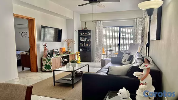 apartamentos - Apartamento amueblado  en Piantini 5