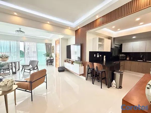 apartamentos - vendo mirador sur tres habitaciones con baño dos parqueos balcón servicio  6