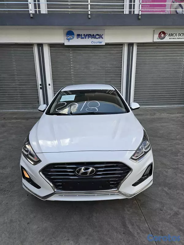 carros - HYUNDAI SONATA NEW RISE 2018 BLANCO 4