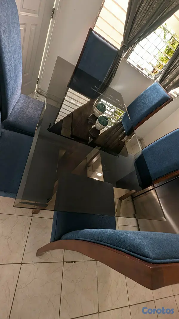 muebles y colchones - Comedor ROBLE PURO (NEGOCIABLE).  2