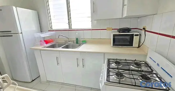 apartamentos - 3er piso amueblado atrás de unión médica Santiago  4