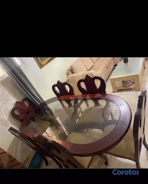 muebles y colchones - Comedor de 6 sillas 3