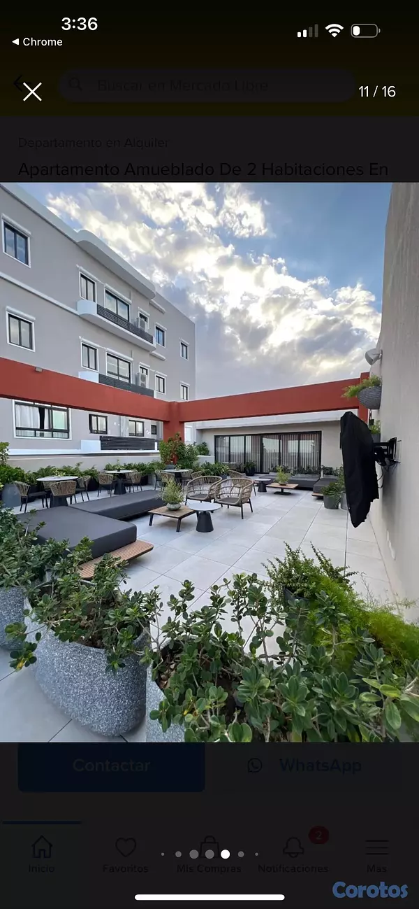apartamentos - nuevo moderno Apto amueblado full se dos habitaciones US 2,300 17