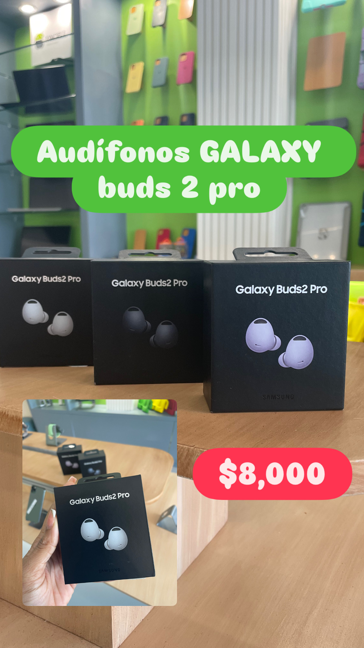 camaras y audio - AUDÍFONOS GALAXY BUDS 2 PRO  0