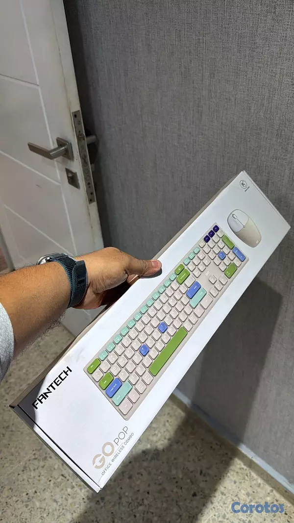 accesorios para electronica - Combo teclado + mouse inalámbrico 3
