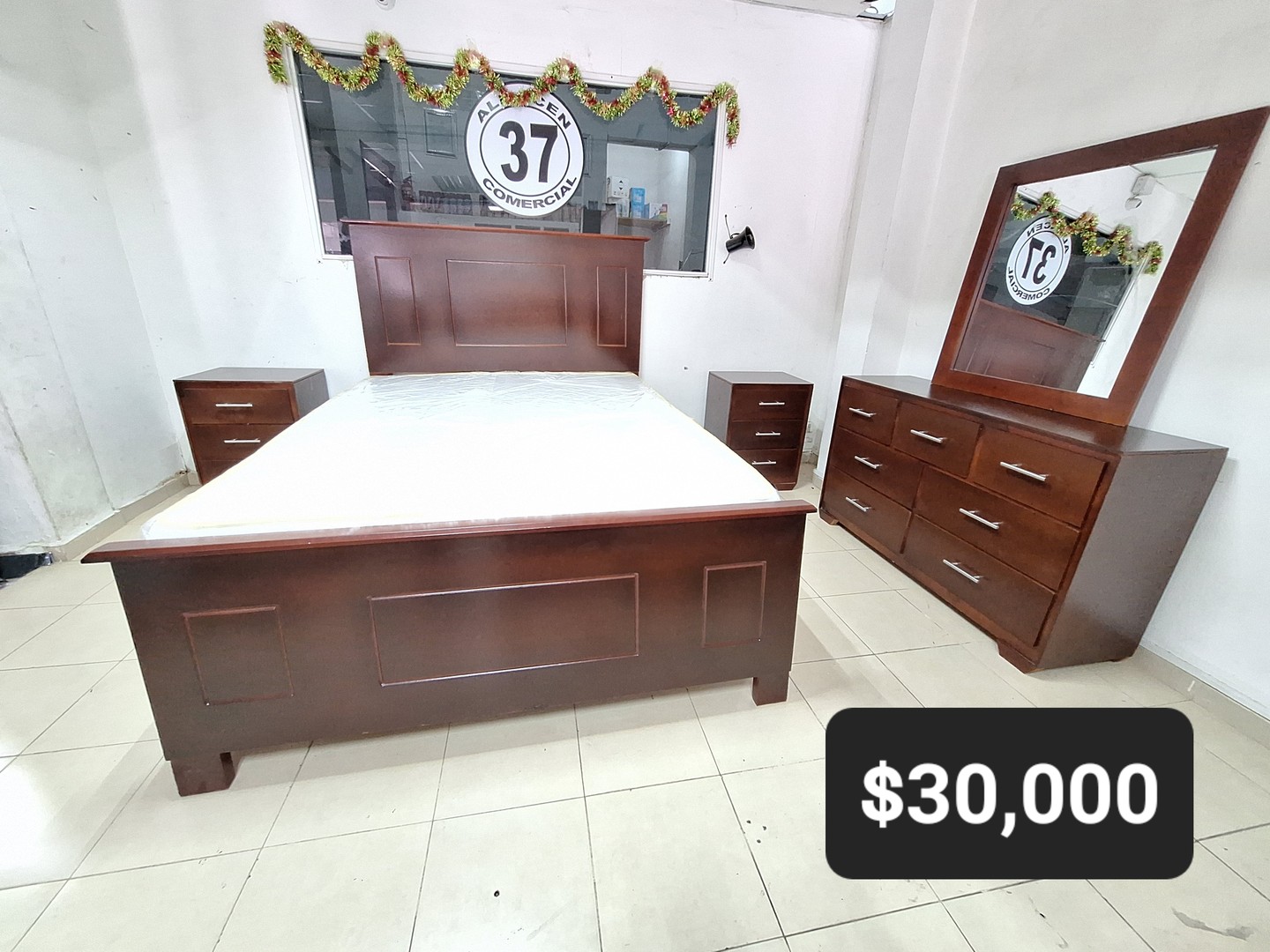 muebles y colchones - Juego de Habitacion con Colchon  0