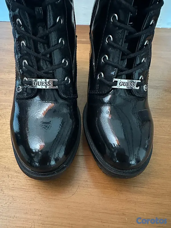 zapatos para mujer - Botas negras Guess de tacón talla 6/2 3