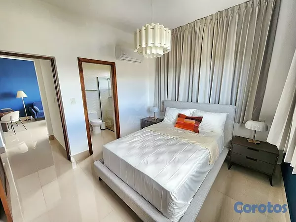 apartamentos - AMUEBLADO NUEVO TERRAZA PRIVADA Y GIMNASIO CON ARE 8