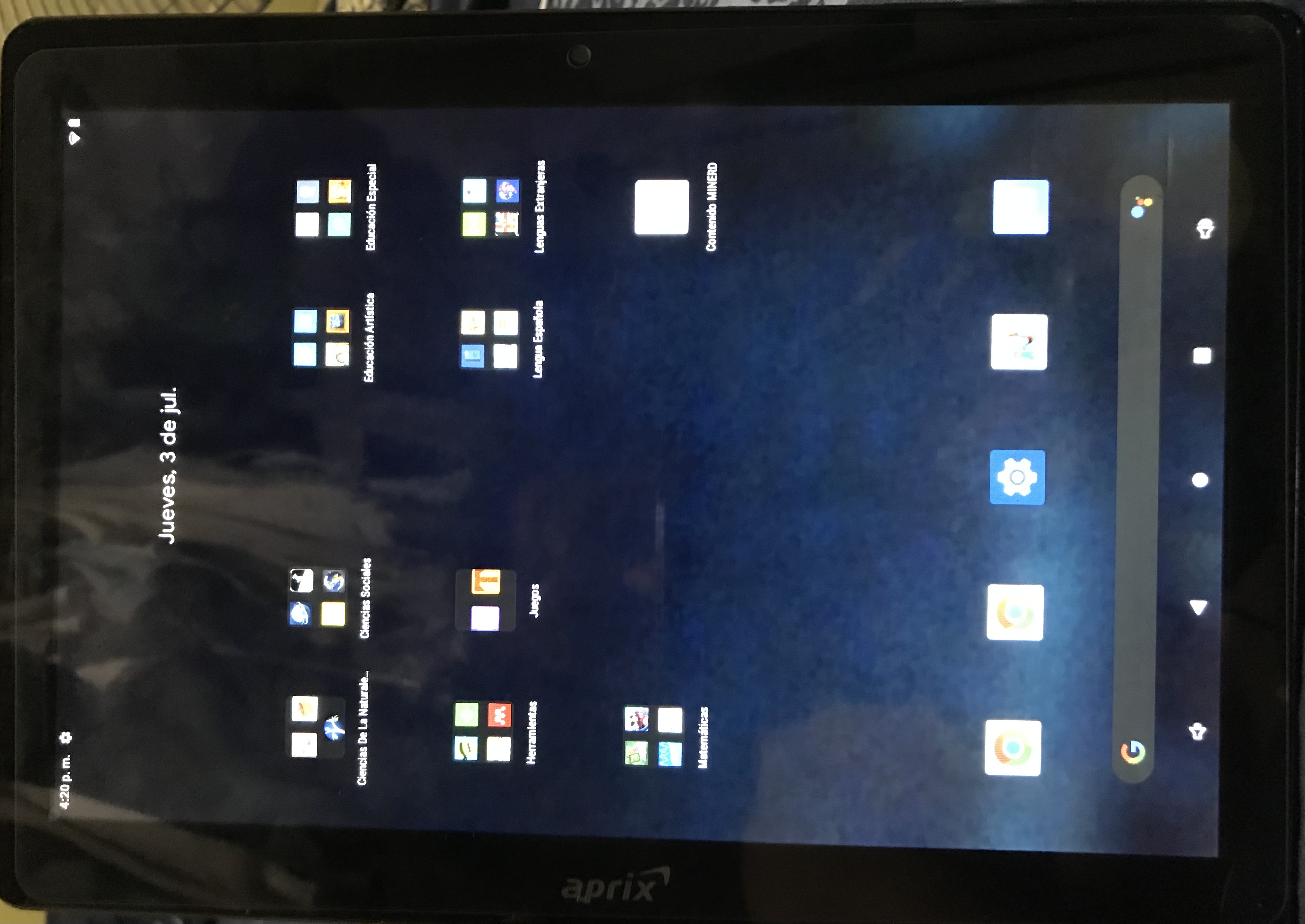 celulares y tabletas - Venta de Tablet Aprix  1