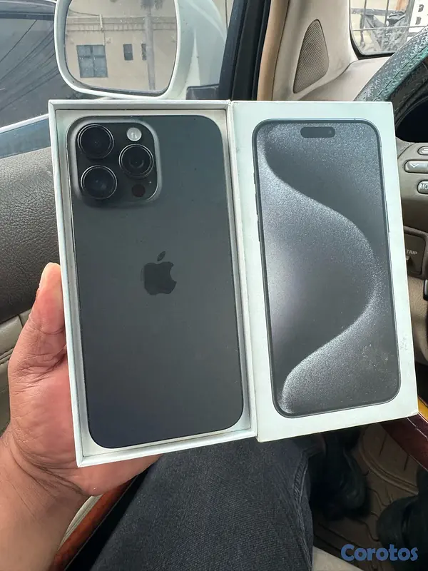 celulares y tabletas - vendo iPhone 15 pro max 256gb factory 2