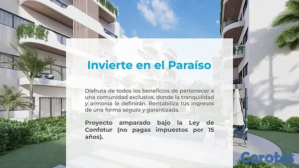 apartamentos - PROYECTO DE APARTAMENTO EN PUNTA CANA  5