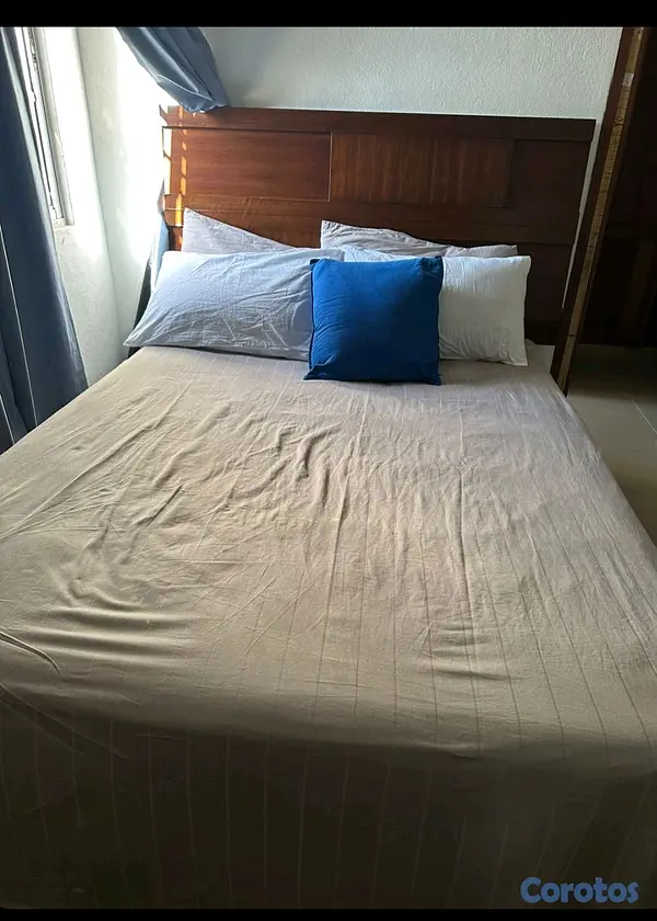 muebles y colchones - JUEGO DE HABITACIÓN EN VENTA, CAOBA PURA, EXCELENTE CONDICIONES. 11