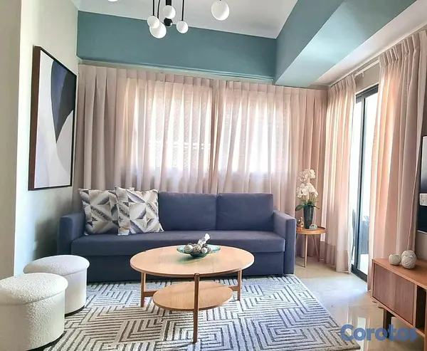 apartamentos - Rento apartamento amueblado moderno con dos parqueos  2