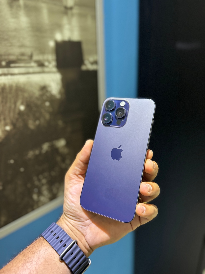 celulares y tabletas - Vendo iPhone 14 Pro Max 512GB Purple, Desbloqueado Altice, Garantía, RD$ 55,500 