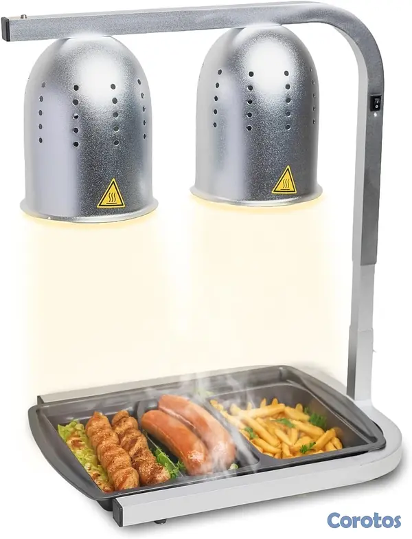 cocina - 🔥 Lámpara de Calor para Alimentos DL2112 NUEVA 🍟🍗 5