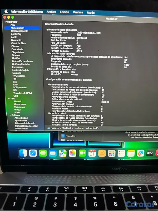 computadoras y laptops - MacBook  4