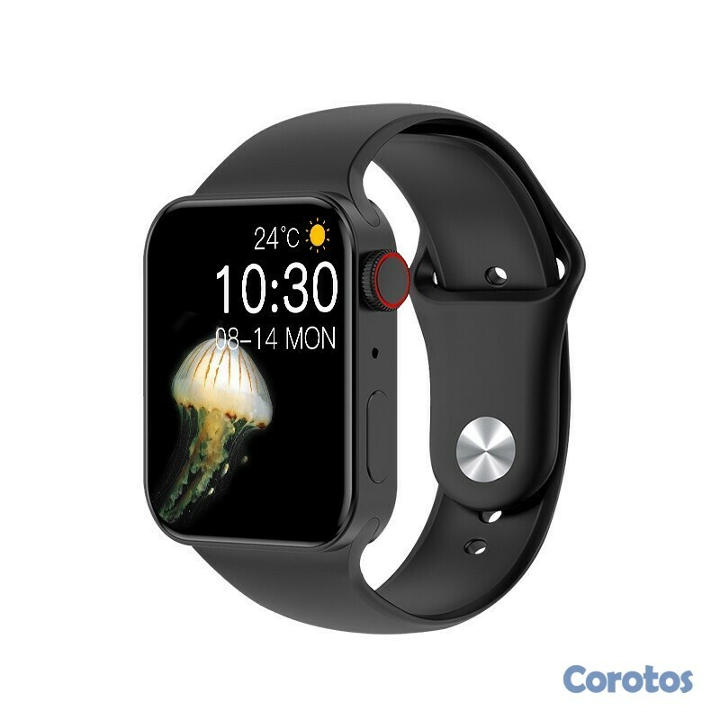 accesorios para electronica - Reloj inteligente T100 MAX BIG 2.0 serie 7 con carga inalambrica 45 mm 4