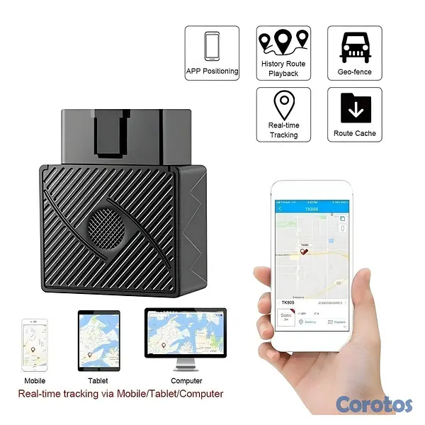 accesorios para vehiculos - 📡 Rastreador GPS OBDII para Vehículos - No requier 1