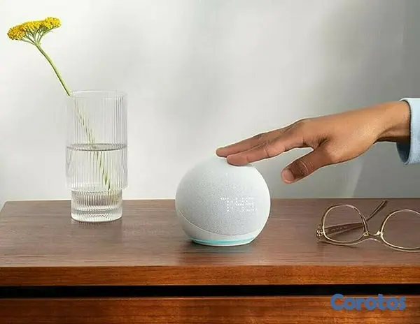 accesorios para electronica - Echo Dot con Reloj 5ta geneneracion 4