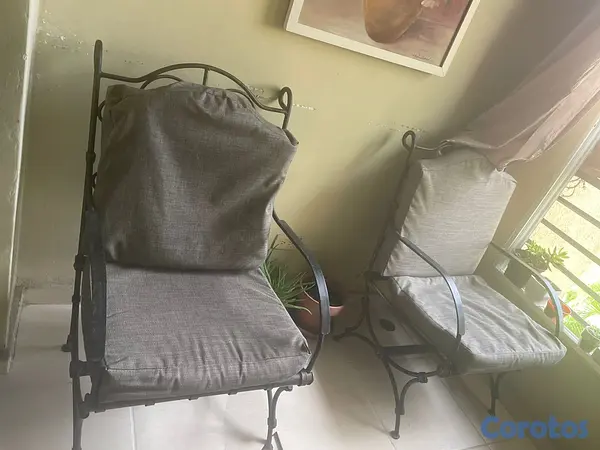 muebles y colchones - Muebles para terraza en Hierro 2