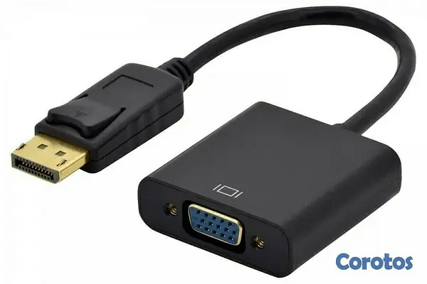 otros electronicos - Adaptador DisplayPort a VGA 3