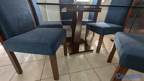 muebles y colchones - Comedor ROBLE PURO (NEGOCIABLE).  3