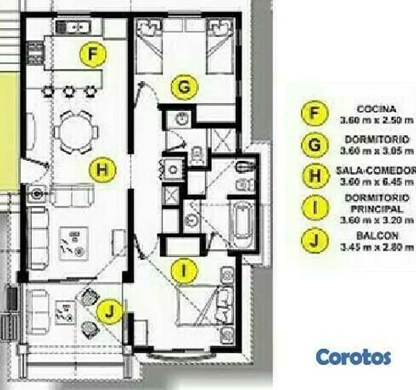 apartamentos - APARTAMENTO en ZONA TRANQUILA 4