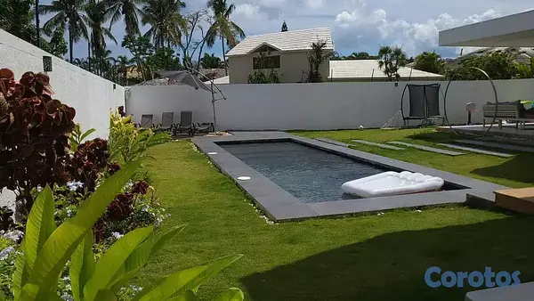 casas vacacionales y villas - Las Terrenas - Samaná, Villa amueblada con 4 habitaciones 4