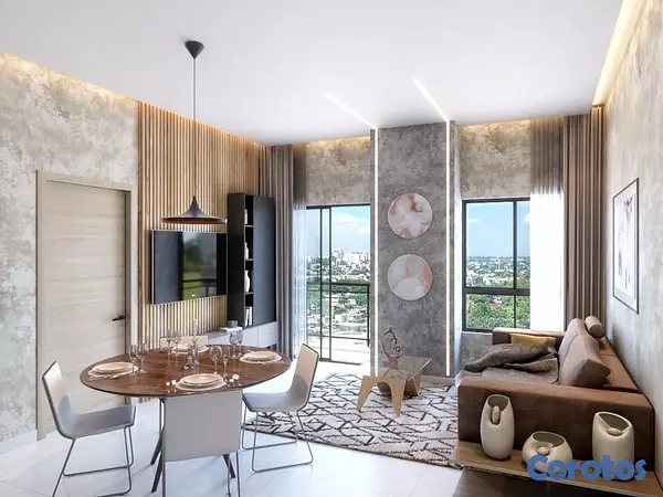 apartamentos - venta de apartamentos en torre exclusiva en la avenida ecológica Santo Domingo 4