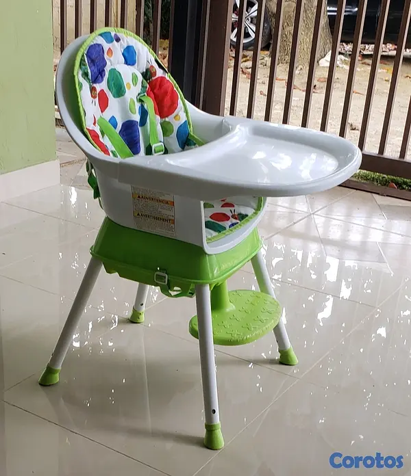 coches y sillas - Silla para comer 4 en 1 4