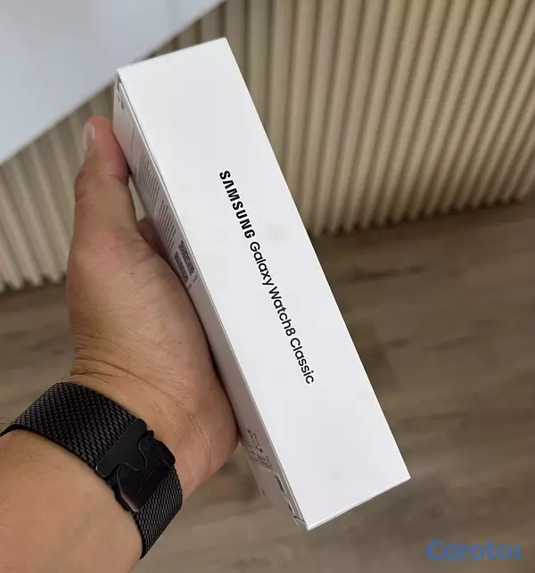 accesorios para electronica - Samsung Galaxy Watch 8 Classic 46mm – Negro Nuevo Sellado
 3