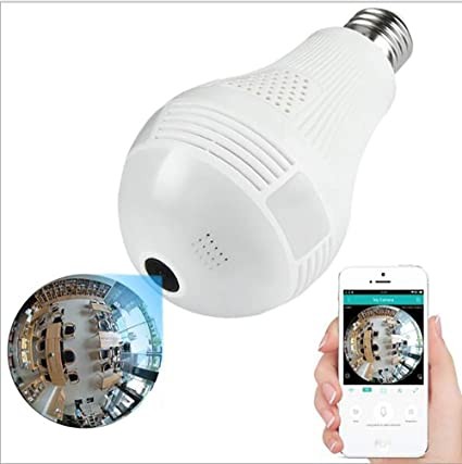camaras y audio - Camara tipo Bombillo wifi wiifi  2