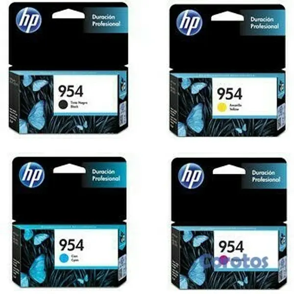 impresoras y scanners - CARTUCHOS HP EN TODOS LOS COLORES 954 PRINT CARTRIDGE  2