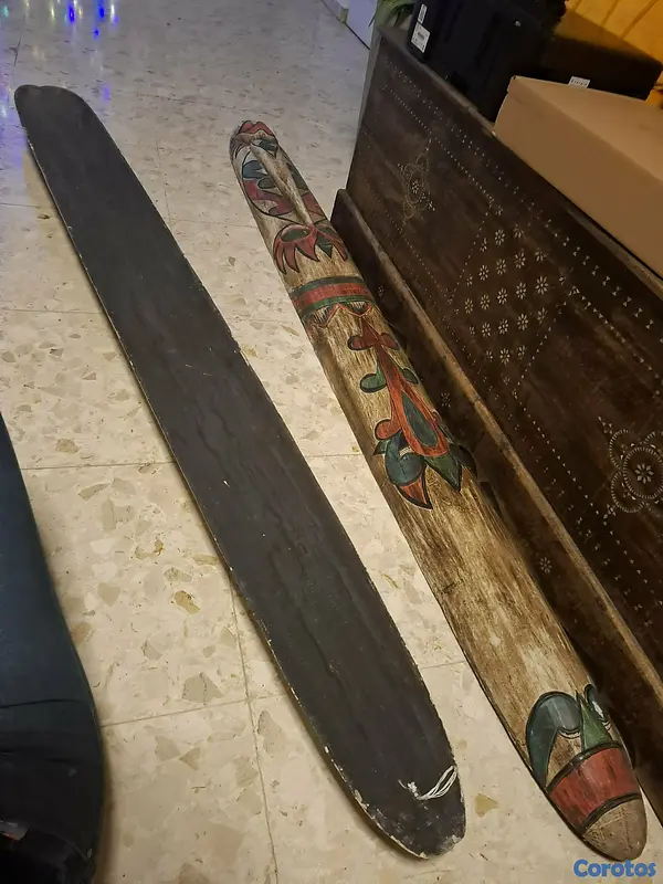 decoración y accesorios - 🌺 Máscaras tribales indonesia tallada y pintada a mano 4