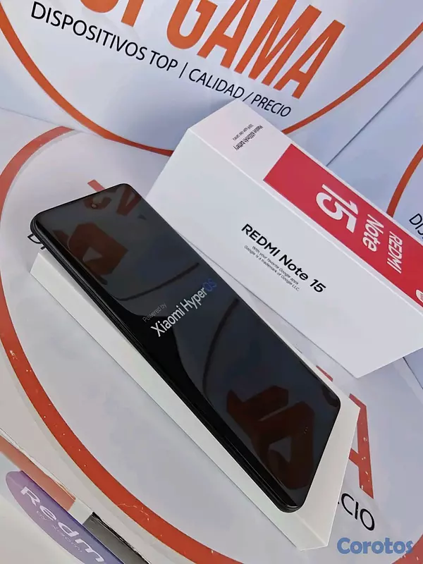 celulares y tabletas - REDMI NOTE 15, 8GB RAM 256GB 9