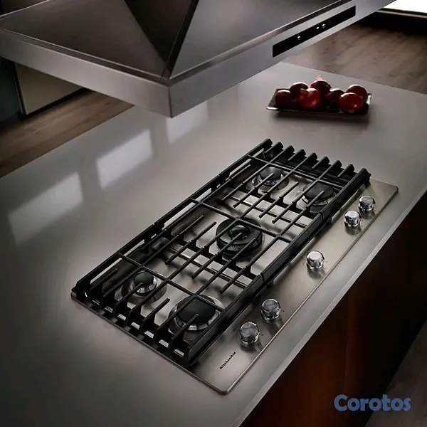 cocina - Estufa empotrable kitchenaid 36" 3