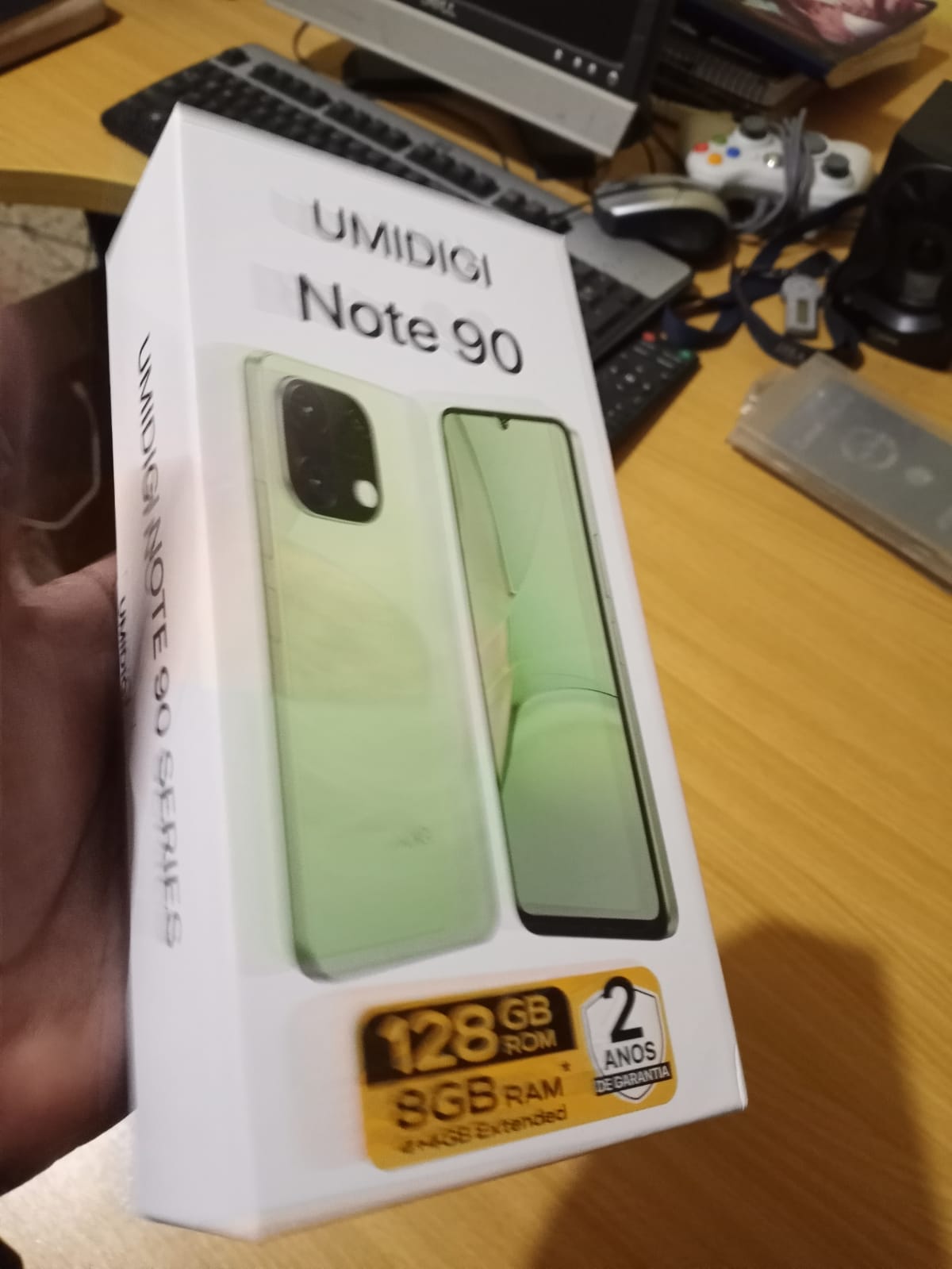 celulares y tabletas - Umidigi Note 90 128gb, 8gb de Ram nuevo con su caja  0