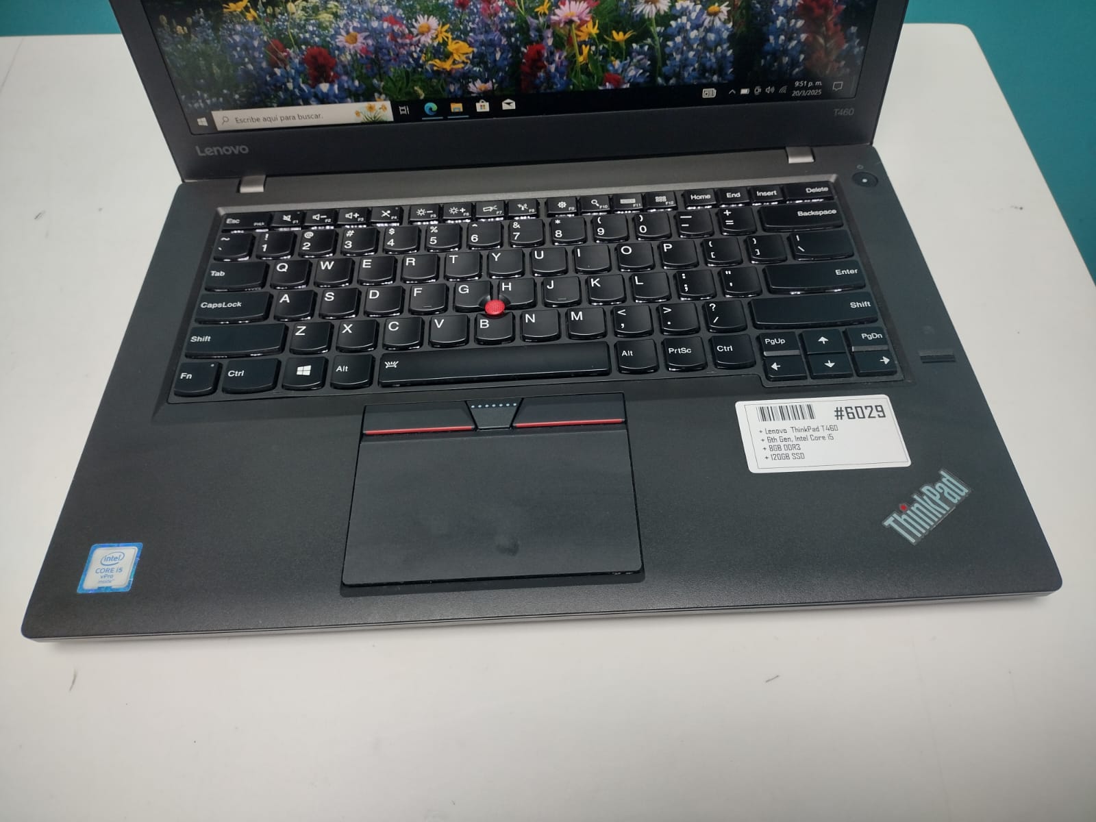 computadoras y laptops - Laptop, Lenovo ThinkPad T460/ 6th Gen, Intel Core  5