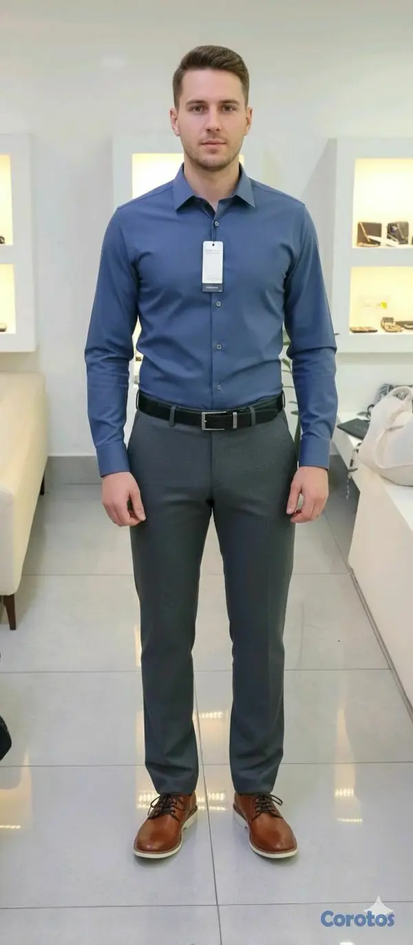 ropa para hombre - Camisa Manga Larga 2