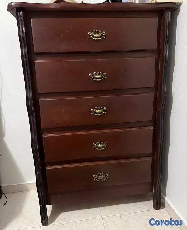 muebles y colchones - Vendo Buró en caoba  4
