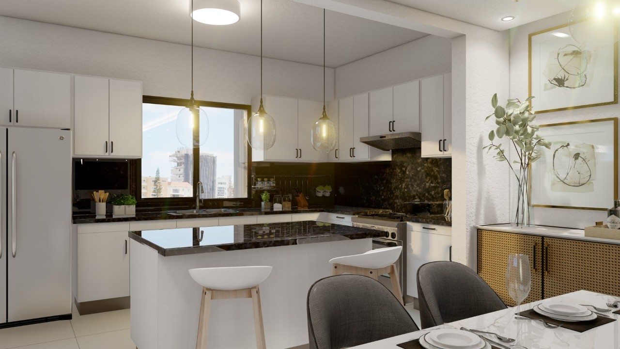 apartamentos - Apartamentos de lujo,terminados, en block y varillas, Aut. San Isidro. 5