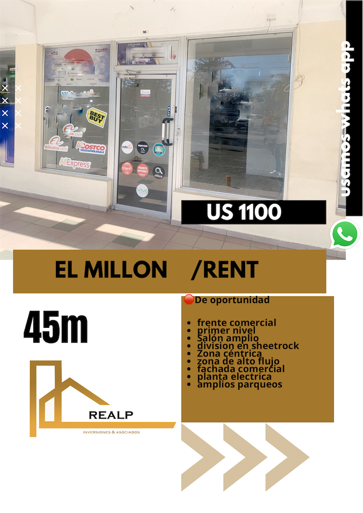 oficinas y locales comerciales - Local comercial en Primer nivel  0