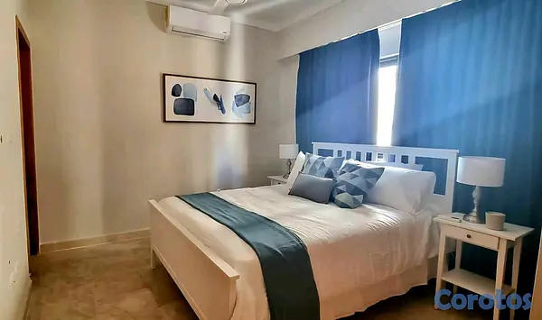 apartamentos - Rento apartamento amueblado moderno con dos parqueos  6